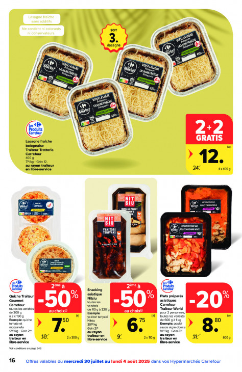Carrefour Dépliant 30.07.2025