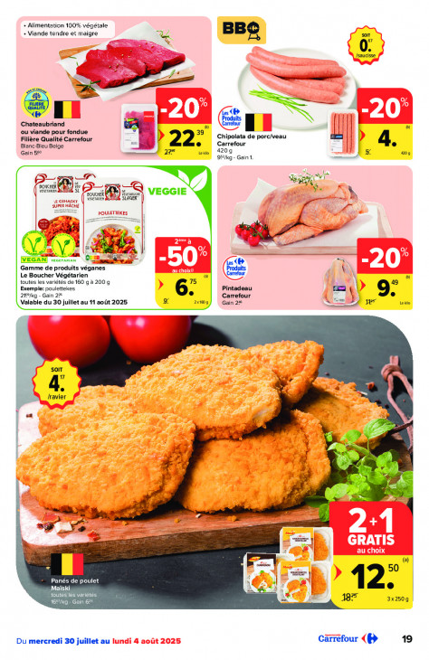 Carrefour Dépliant 30.07.2025