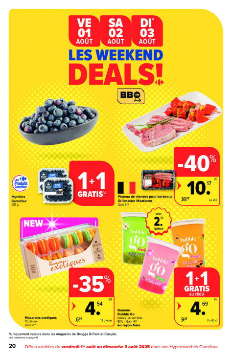 Carrefour Dépliant 30.07.2025