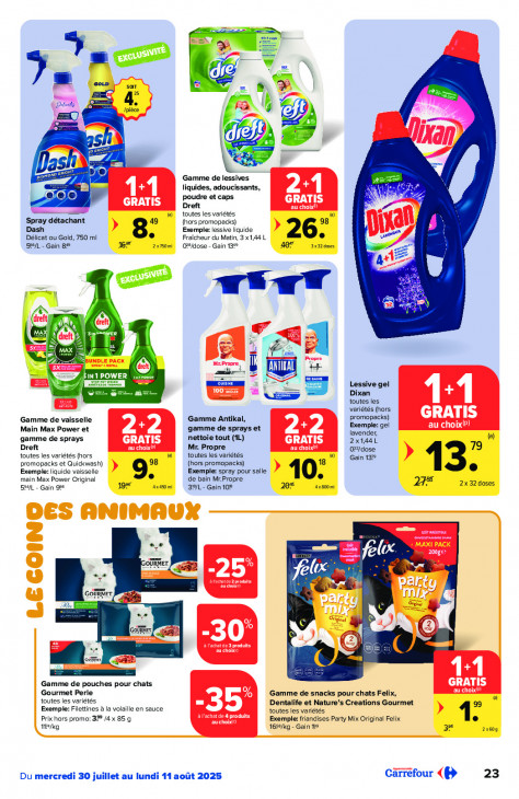 Carrefour Dépliant 30.07.2025