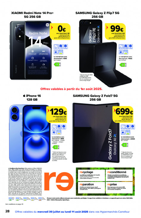 Carrefour Dépliant 30.07.2025