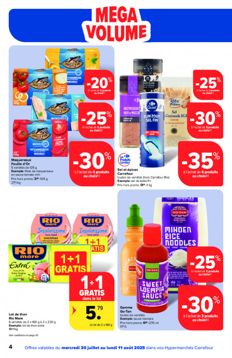 Carrefour Dépliant 30.07.2025