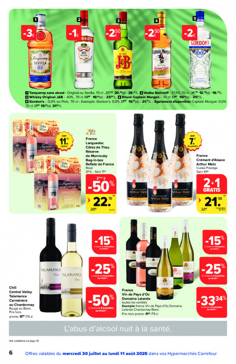 Carrefour Dépliant 30.07.2025