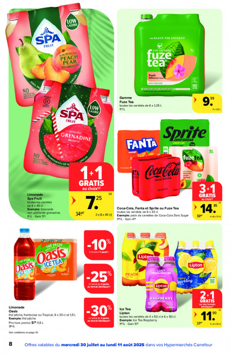 Carrefour Dépliant 30.07.2025