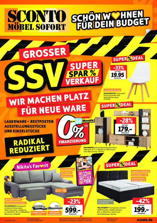 Sconto Angebote ab 19.07.25 - bis 08.08.25
