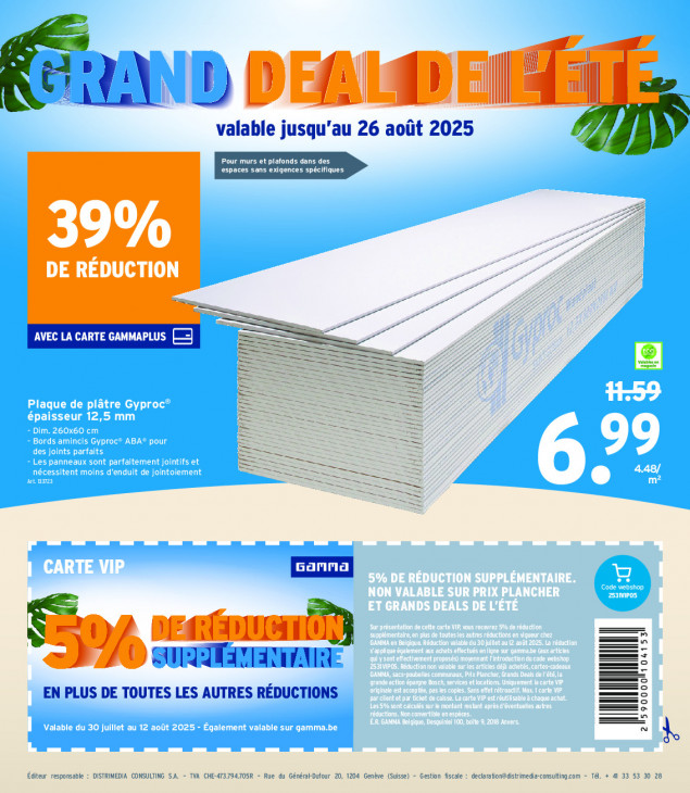 Gamma Dépliant 30.07.2025