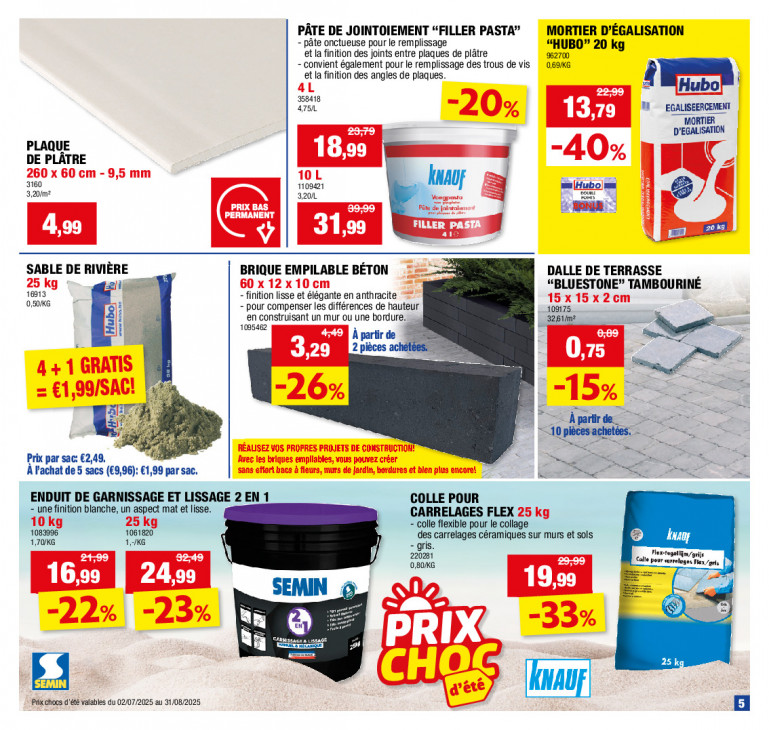 Hubo Dépliant 30.07.2025