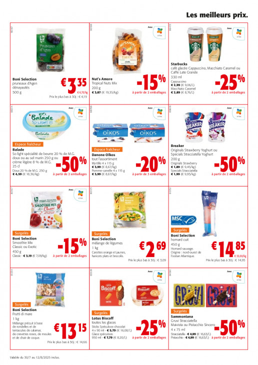 Colruyt Dépliant 30.07.2025