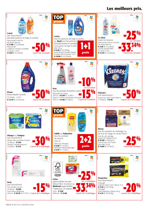 Colruyt Dépliant 30.07.2025