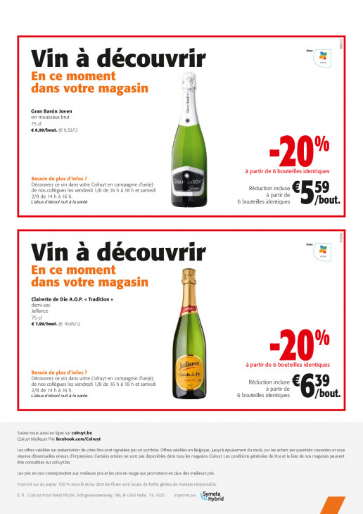 Colruyt Dépliant 30.07.2025