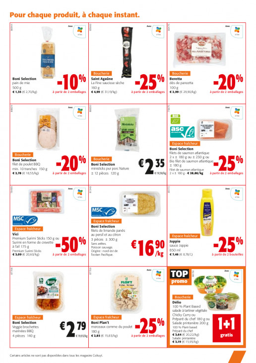 Colruyt Dépliant 30.07.2025