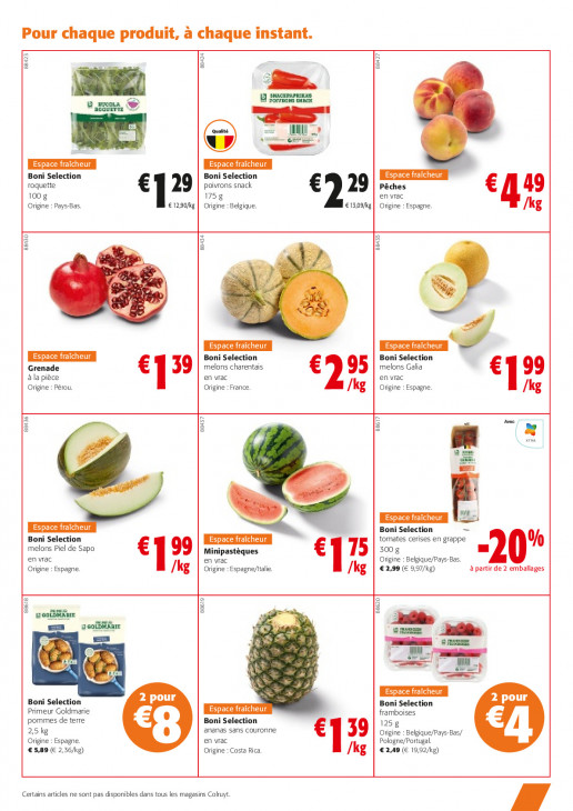 Colruyt Dépliant 30.07.2025