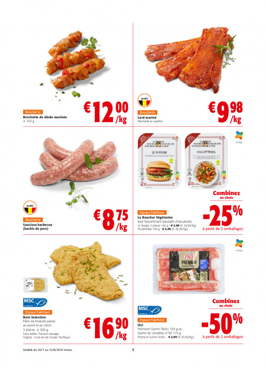 Colruyt Dépliant 30.07.2025
