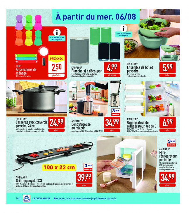 Aldi Dépliant 04.08.2025