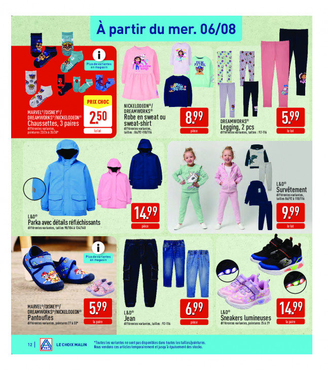 Aldi Dépliant 04.08.2025