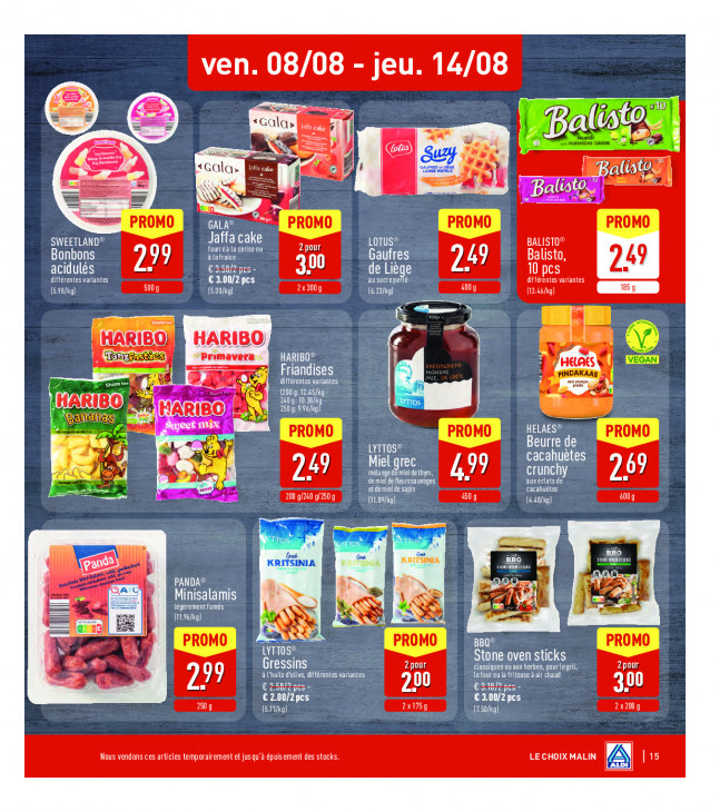 Aldi Dépliant 04.08.2025