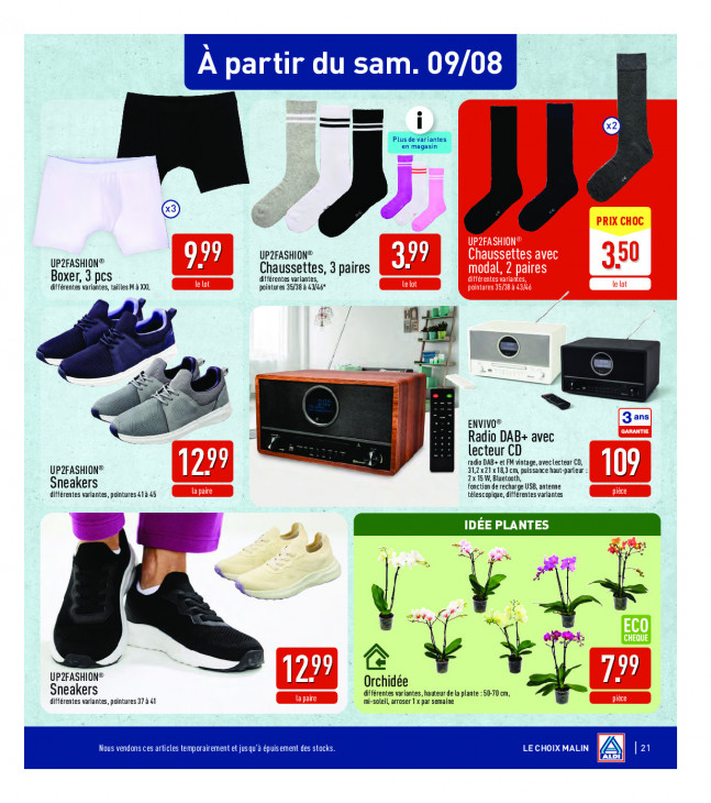 Aldi Dépliant 04.08.2025