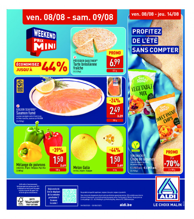 Aldi Dépliant 04.08.2025
