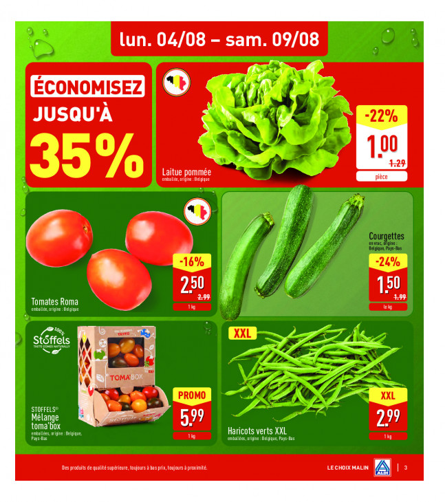 Aldi Dépliant 04.08.2025