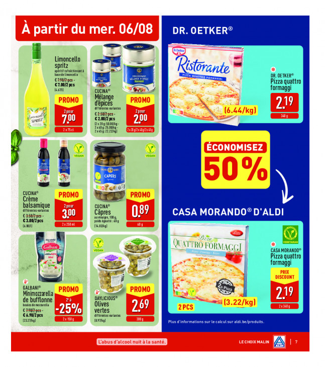 Aldi Dépliant 04.08.2025