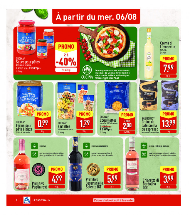 Aldi Dépliant 04.08.2025