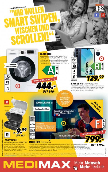 MEDIMAX Angebote ab 01.08.25 - bis 08.08.25