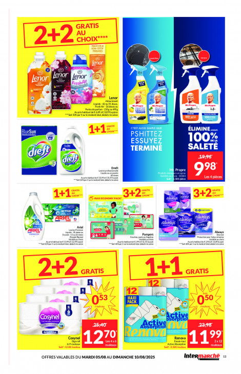 Intermarché Dépliant 05.08.2025