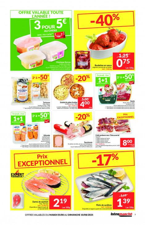 Intermarché Dépliant 05.08.2025