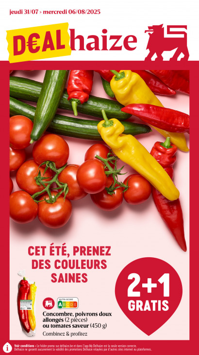 Delhaize Dépliant 31.07.2025