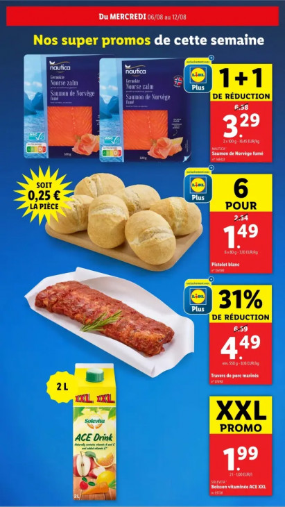 Lidl Dépliant 06.08.2025