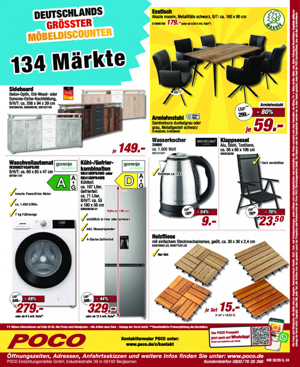 Poco Angebote ab 02.08.25 bis 08.08.25
