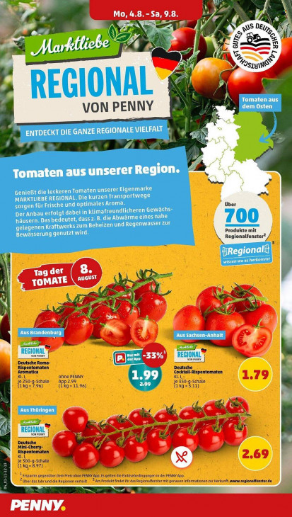 Penny Angebote ab 04.08.25 bis 09.08.25