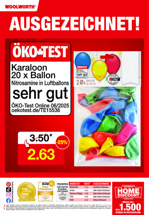 Woolworth Angebote ab 29.07.25 bis 12.08.25