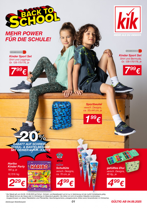 KiK Angebote ab 04.08.25 bis 09.08.25