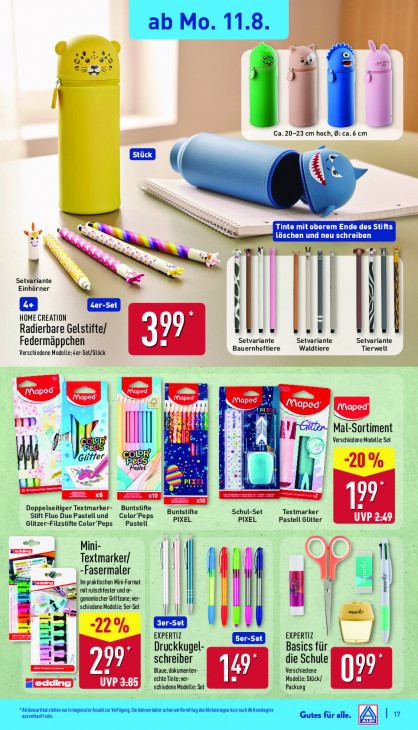 Aldi Nord Angebote ab 11.08.25 bis 16.08.25
