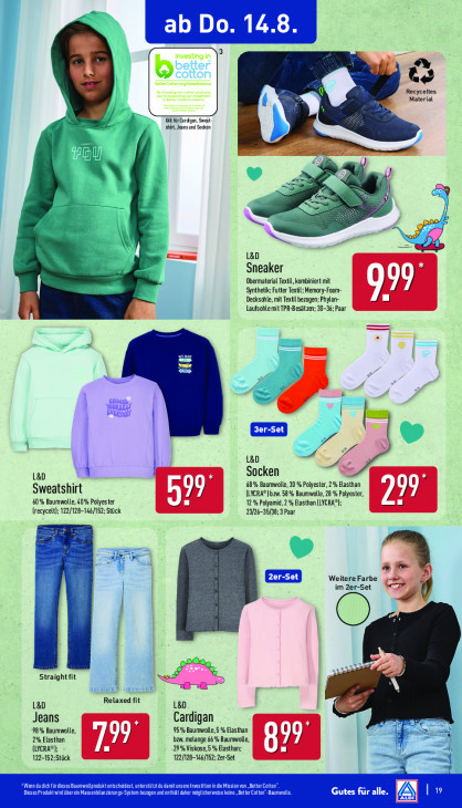 Aldi Nord Angebote ab 11.08.25 bis 16.08.25