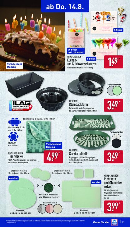 Aldi Nord Angebote ab 11.08.25 bis 16.08.25