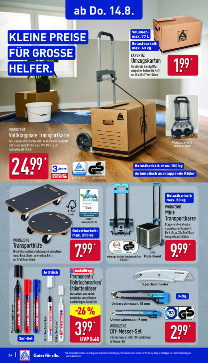 Aldi Nord Angebote ab 11.08.25 bis 16.08.25