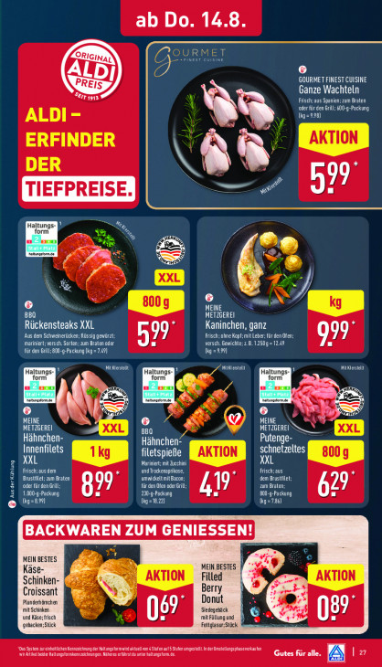 Aldi Nord Angebote ab 11.08.25 bis 16.08.25