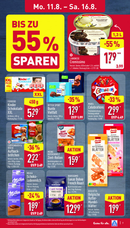 Aldi Nord Angebote ab 11.08.25 bis 16.08.25