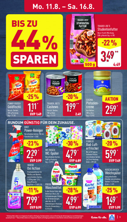Aldi Nord Angebote ab 11.08.25 bis 16.08.25