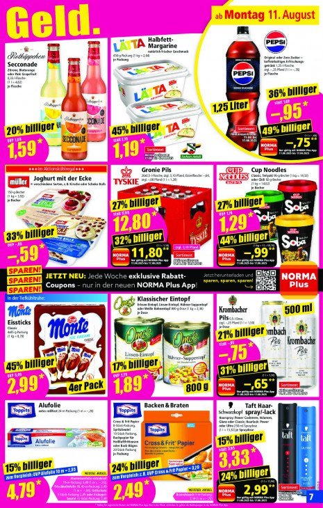 Norma Angebote ab 11.08.25 bis 16.08.25