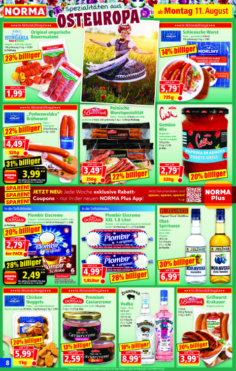 Norma Angebote ab 11.08.25 bis 16.08.25