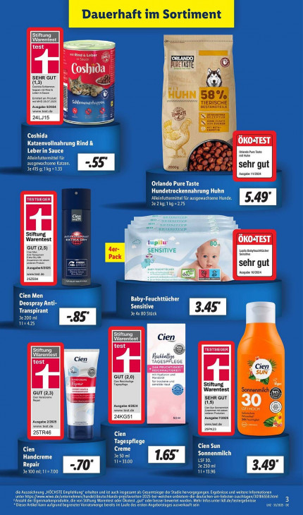 Lidl Angebote ab 11.08.25 bis 16.08.25