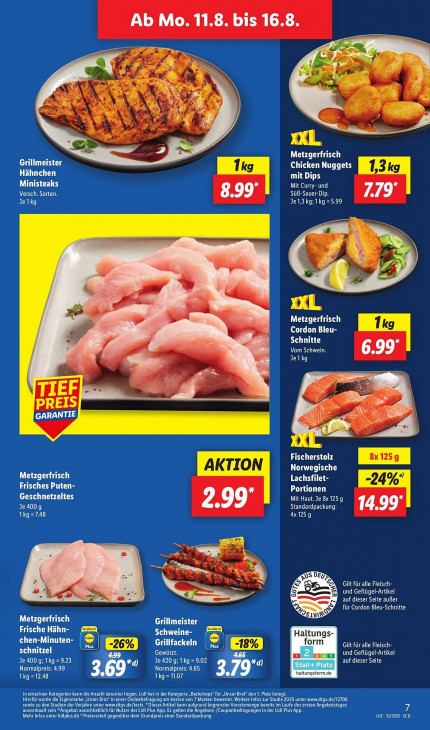 Lidl Angebote ab 11.08.25 bis 16.08.25