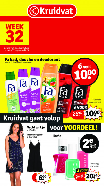 Kruidvat Folder 04.08.2025
