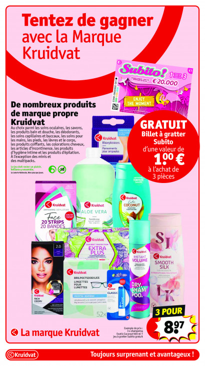Kruidvat Dépliant 04.08.2025