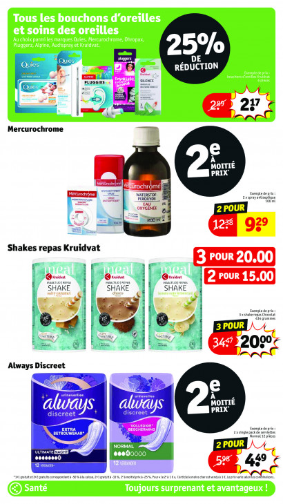 Kruidvat Dépliant 04.08.2025