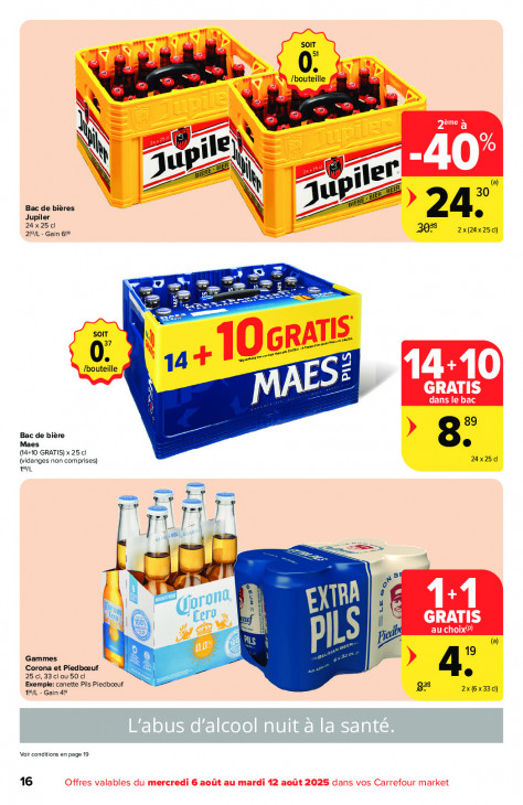 Carrefour Dépliant 06.08.2025