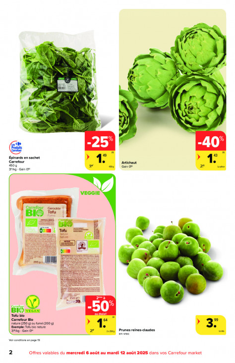 Carrefour Dépliant 06.08.2025